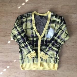 💛 Yellow Varsity Cardigan 💛